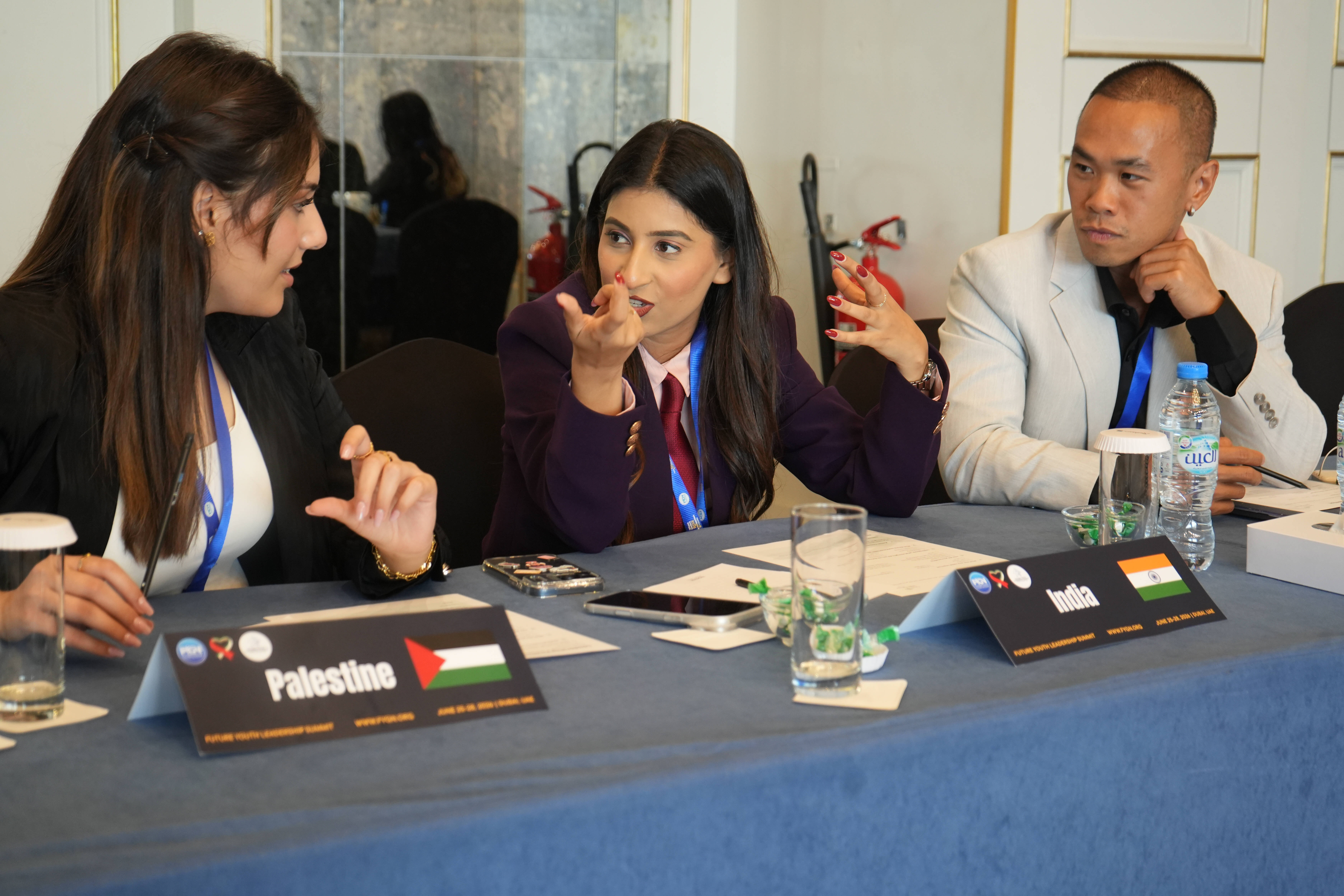 Youth discussing - Dubai 2026