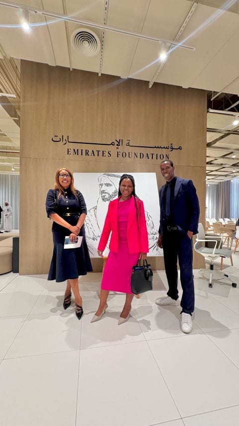 Delegates at the Emirates Foundation during the summit programme.